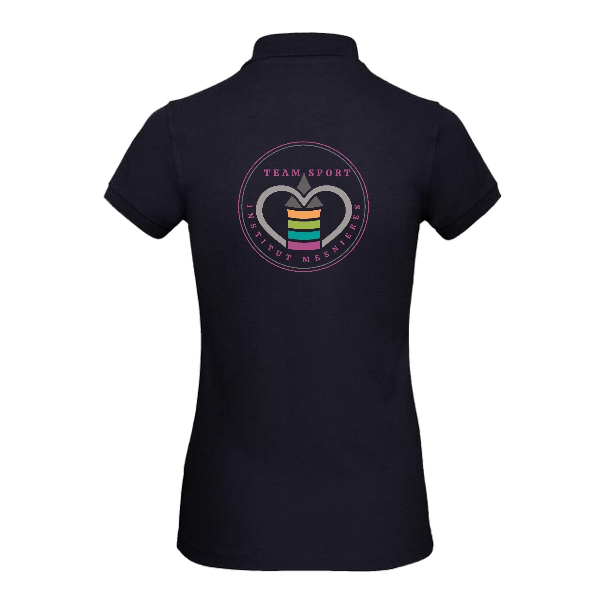 Polo premium (femme) - Team Sport - Navy - BCW463 – Image 2