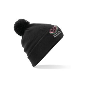 BONNET AVEC POMPOM - Étrier des Monédières - Noir - BF426