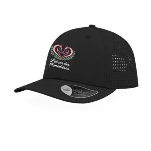 Casquette ventilée - Étrier des Monédières - Noir - AT284