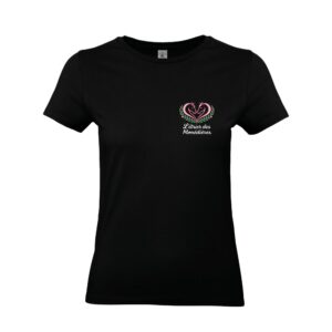 T-SHIRT (femme) - Étrier des Monédières - Noir - BC04T