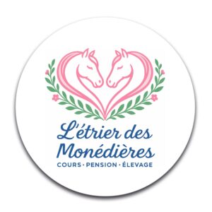 STICKER ROND - Étrier des Monédières - STI001