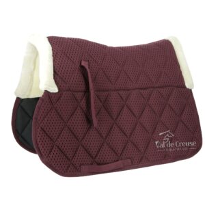 Tapis de selle EQUITHÈME Pro Air - Mixte - VAL DE CREUSE EQUITATION - Bordeaux - 204922