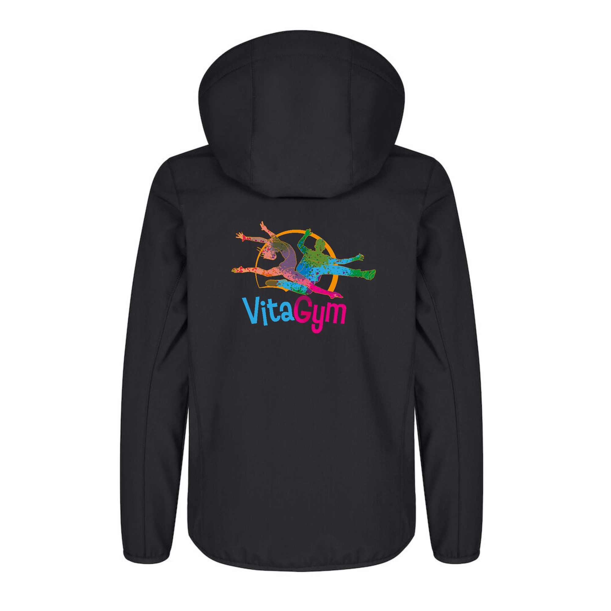 SOFTSHELL ''Classic'' (enfant) - VITAGYM - Noir - 0200909 – Image 3