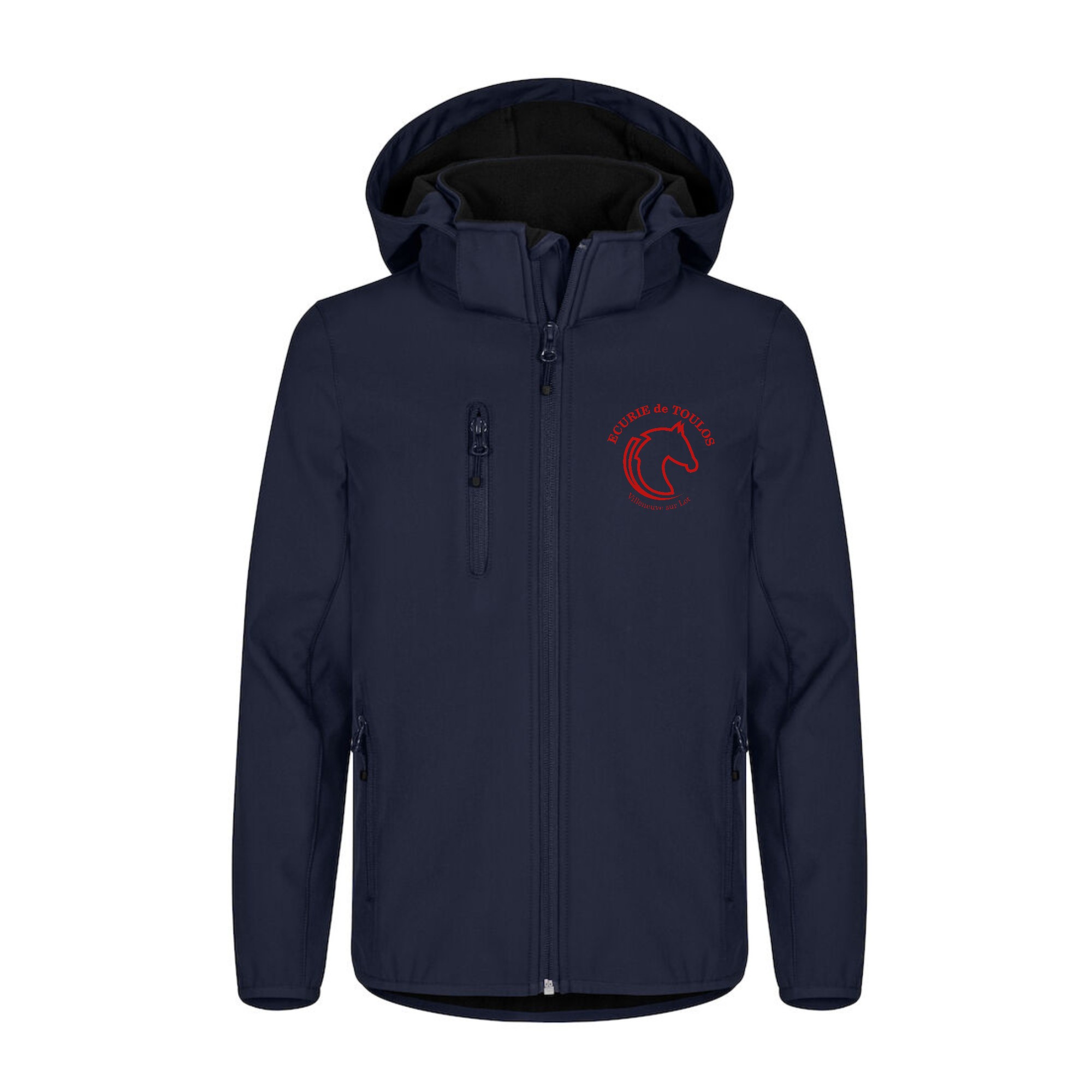 SOFTSHELL "Classic" (enfant) - Les Cavaliers de Toulos - Navy - 0200909