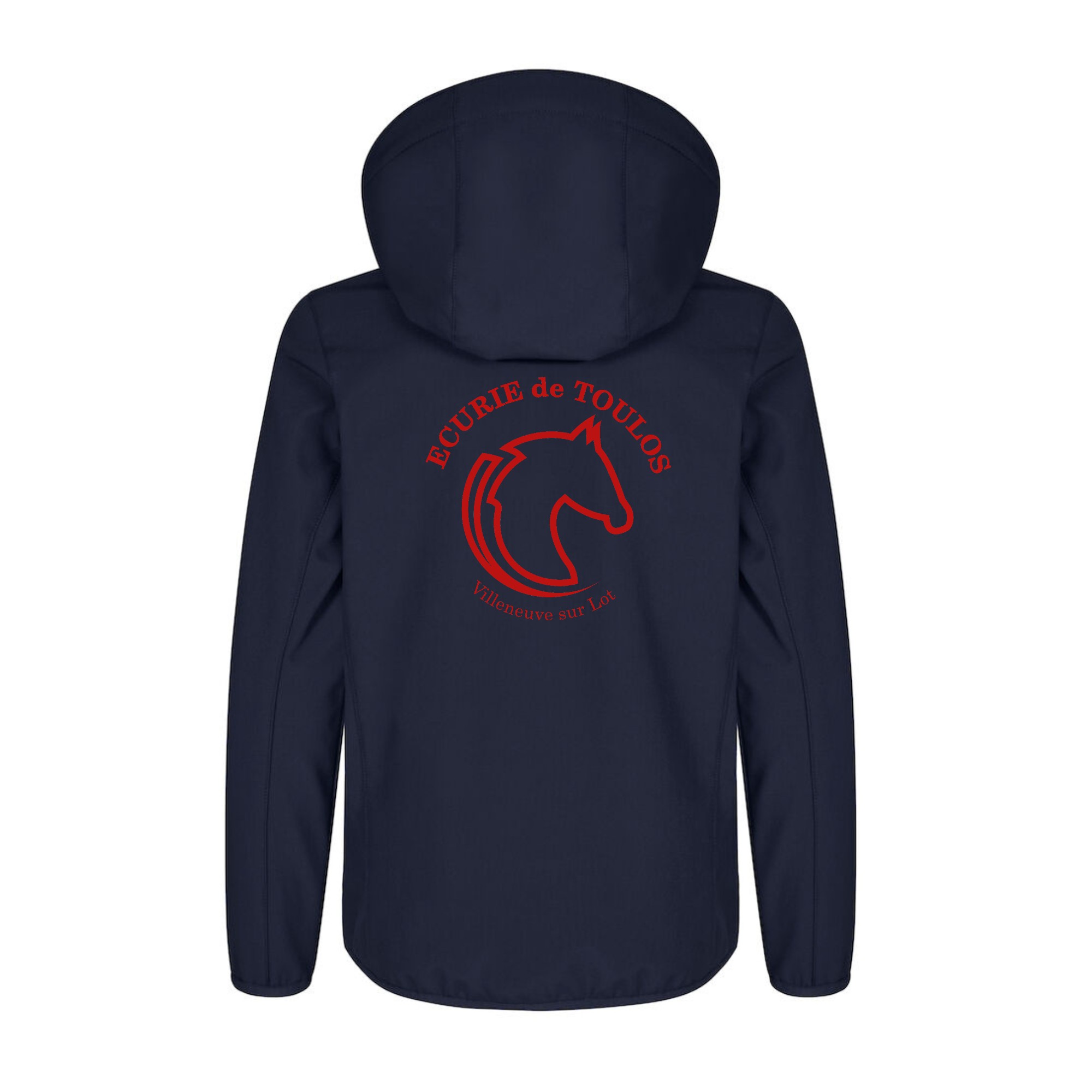 SOFTSHELL "Classic" (enfant) - Les Cavaliers de Toulos - Navy - 0200909 – Image 3