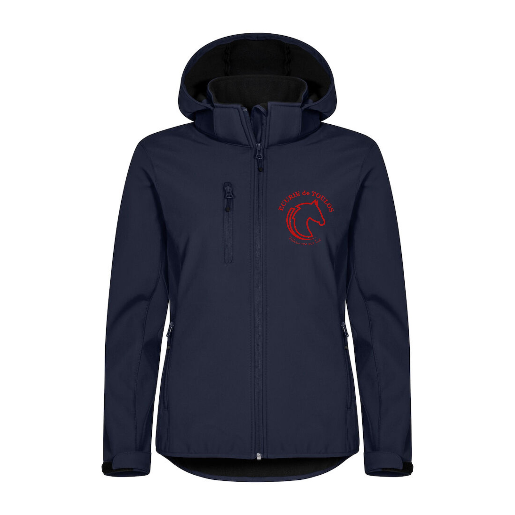 SOFTSHELL "Classic" (femme) - Les Cavaliers de Toulos - Navy - 0200917