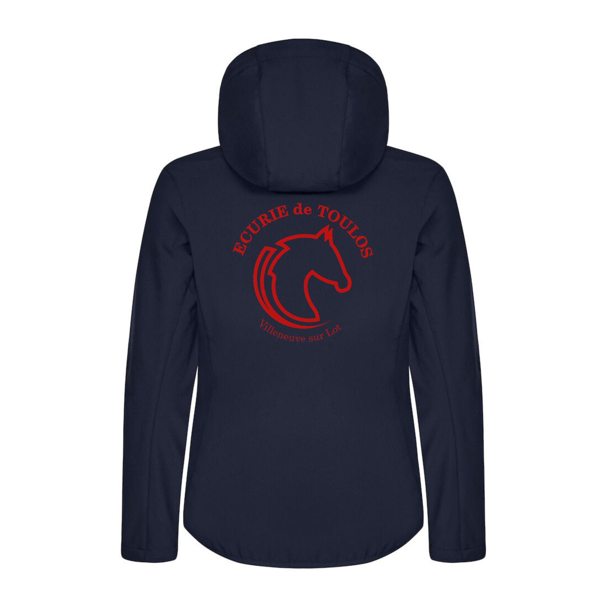SOFTSHELL "Classic" (femme) - Les Cavaliers de Toulos - Navy - 0200917 – Image 3