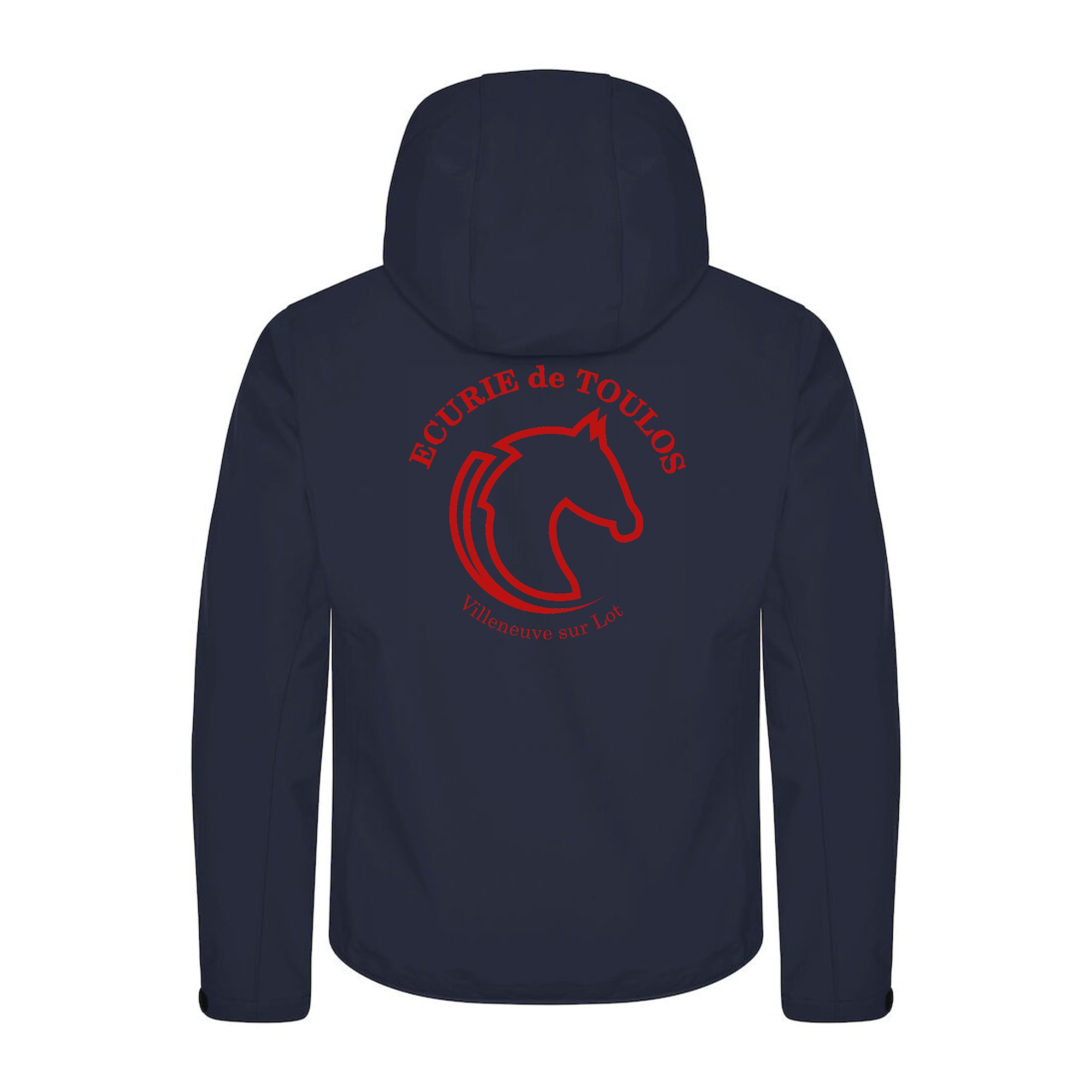 SOFTSHELL "Classic" (homme) - Les Cavaliers de Toulos - Navy - 0200912 – Image 3