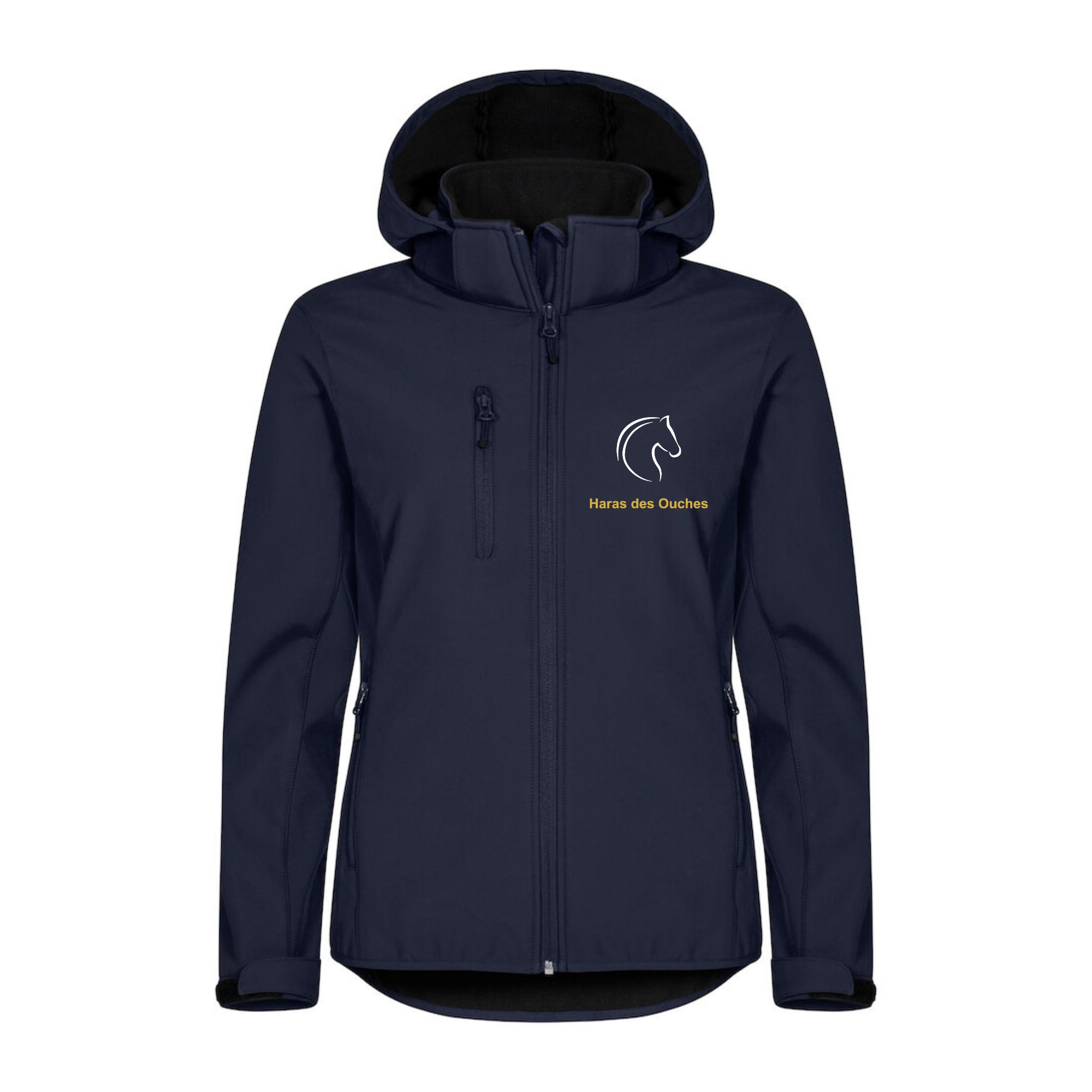 SOFTSHELL "Classic" (femme) - LE HARAS DES OUCHES - Navy - 0200917