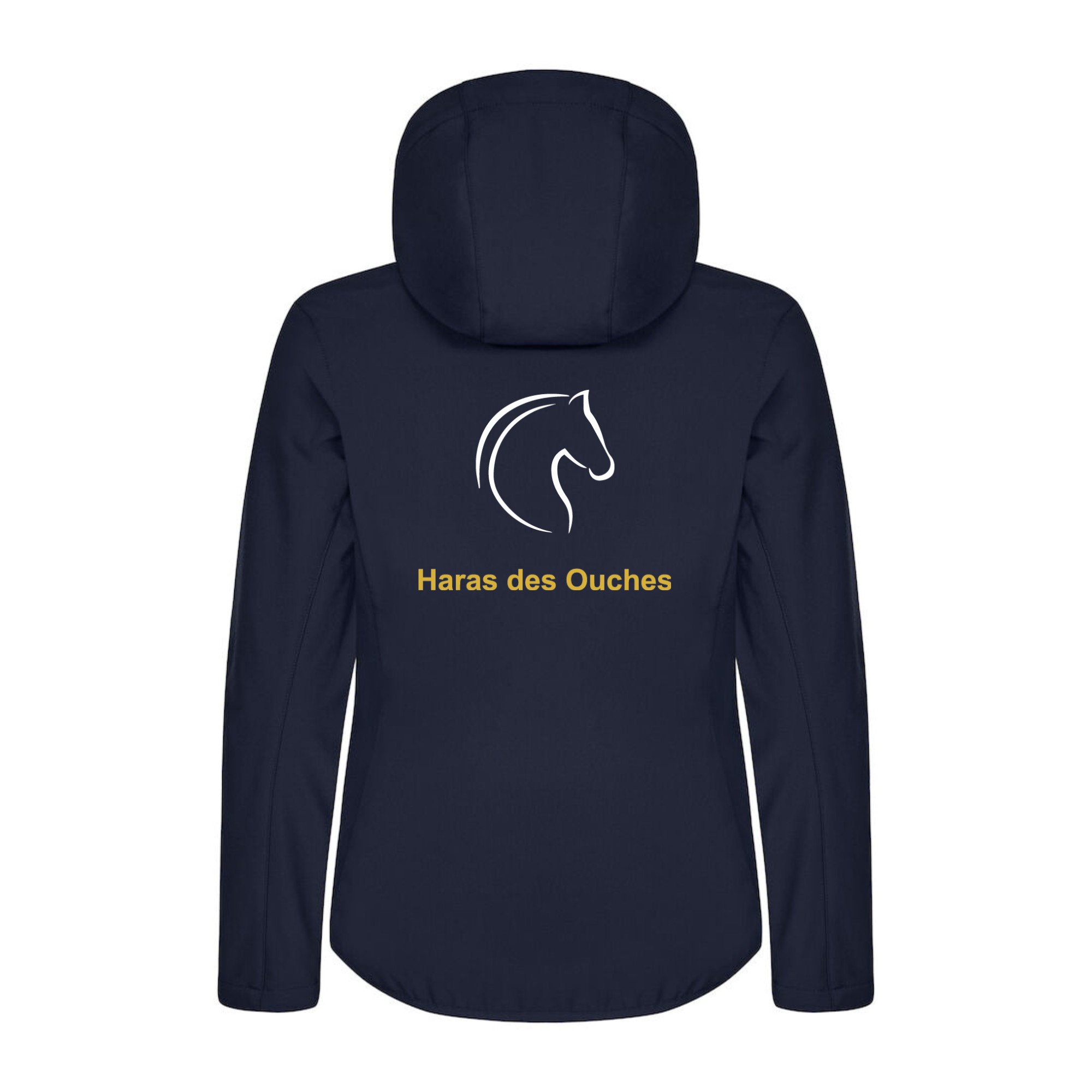 SOFTSHELL "Classic" (femme) - LE HARAS DES OUCHES - Navy - 0200917 – Image 3