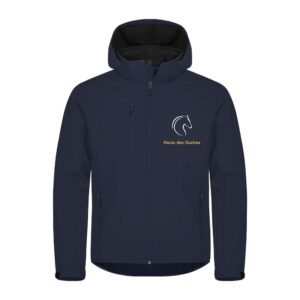 SOFTSHELL "Classic" (homme) - LE HARAS DES OUCHES - Navy - 0200912