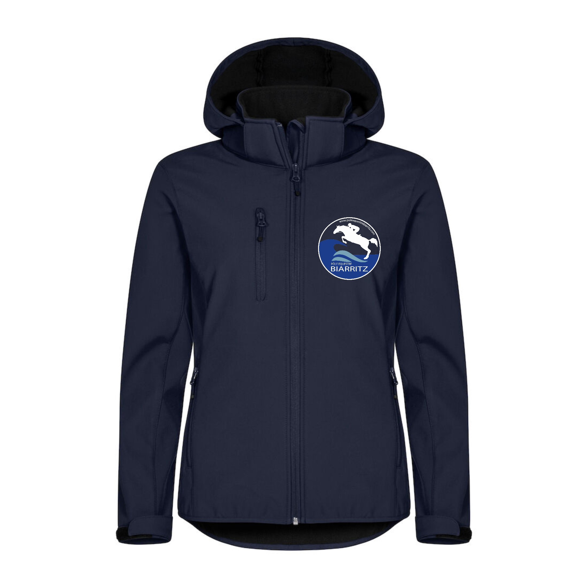 SOFTSHELL "Classic" (femme) - Pole Équestre de Biarritz - Navy - 0200917