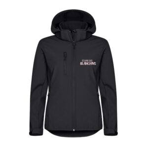 SOFTSHELL "Classic" (femme) - Ecurie des blanchins - Noir - 0200917