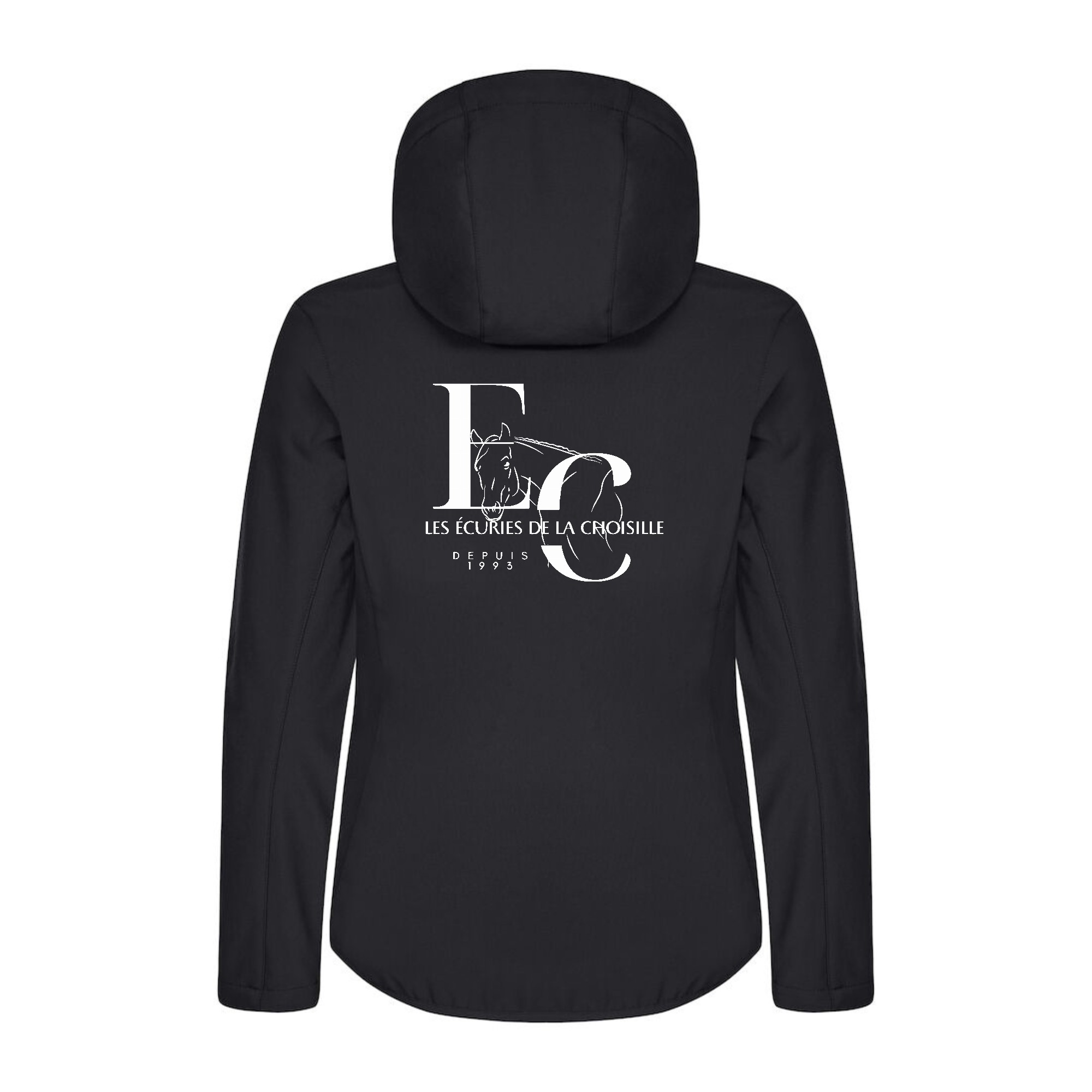 SOFTSHELL "Classic" (femme) - les ecuries de la choisille - Noir - 0200917 – Image 3