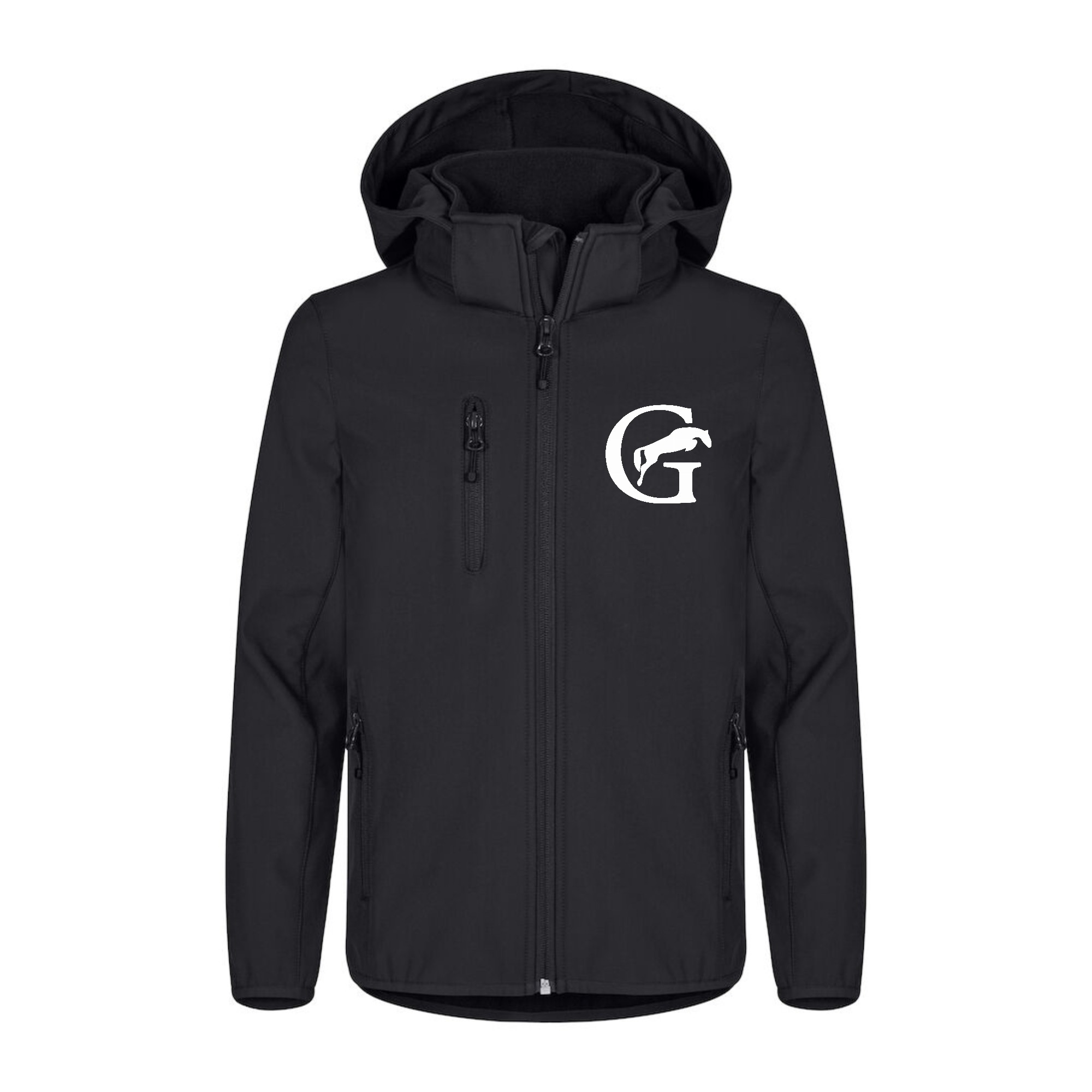 SOFTSHELL "Classic" (enfant) - Écurie des Garances - Noir - 0200909