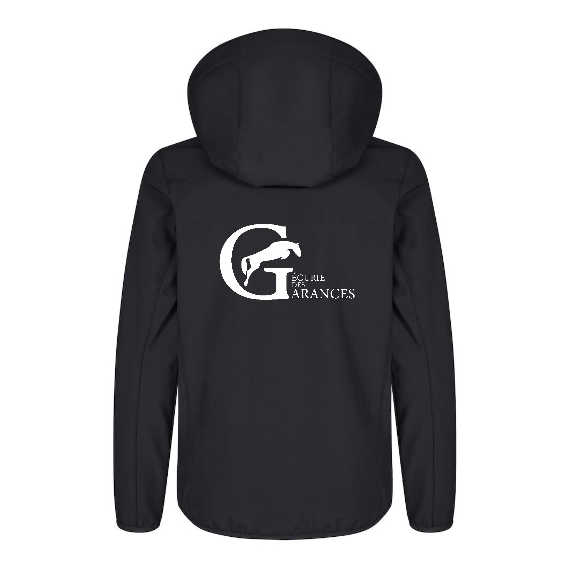 SOFTSHELL "Classic" (enfant) - Écurie des Garances - Noir - 0200909 – Image 3