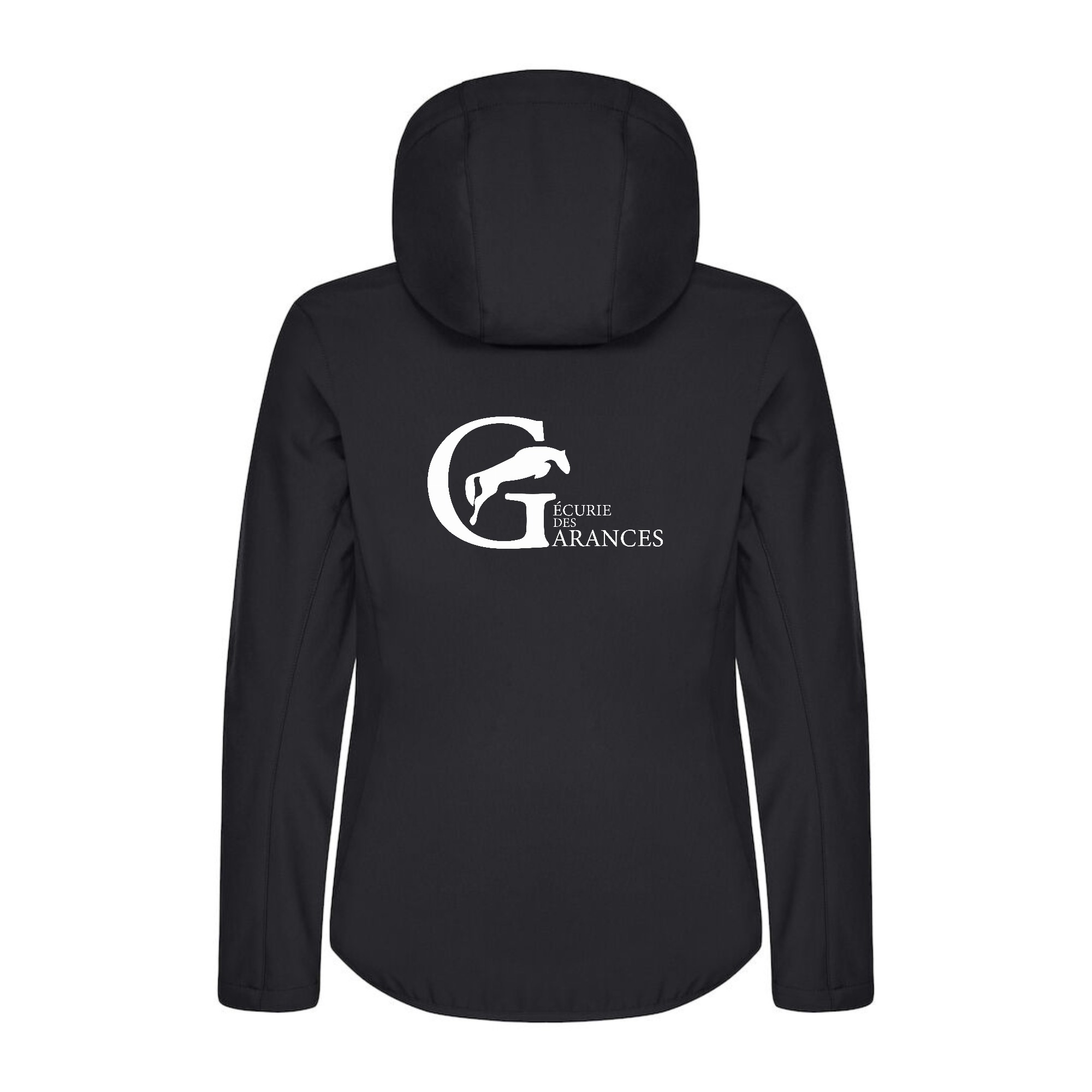 SOFTSHELL "Classic" (femme) - Écurie des Garances - Noir - 0200917 – Image 3