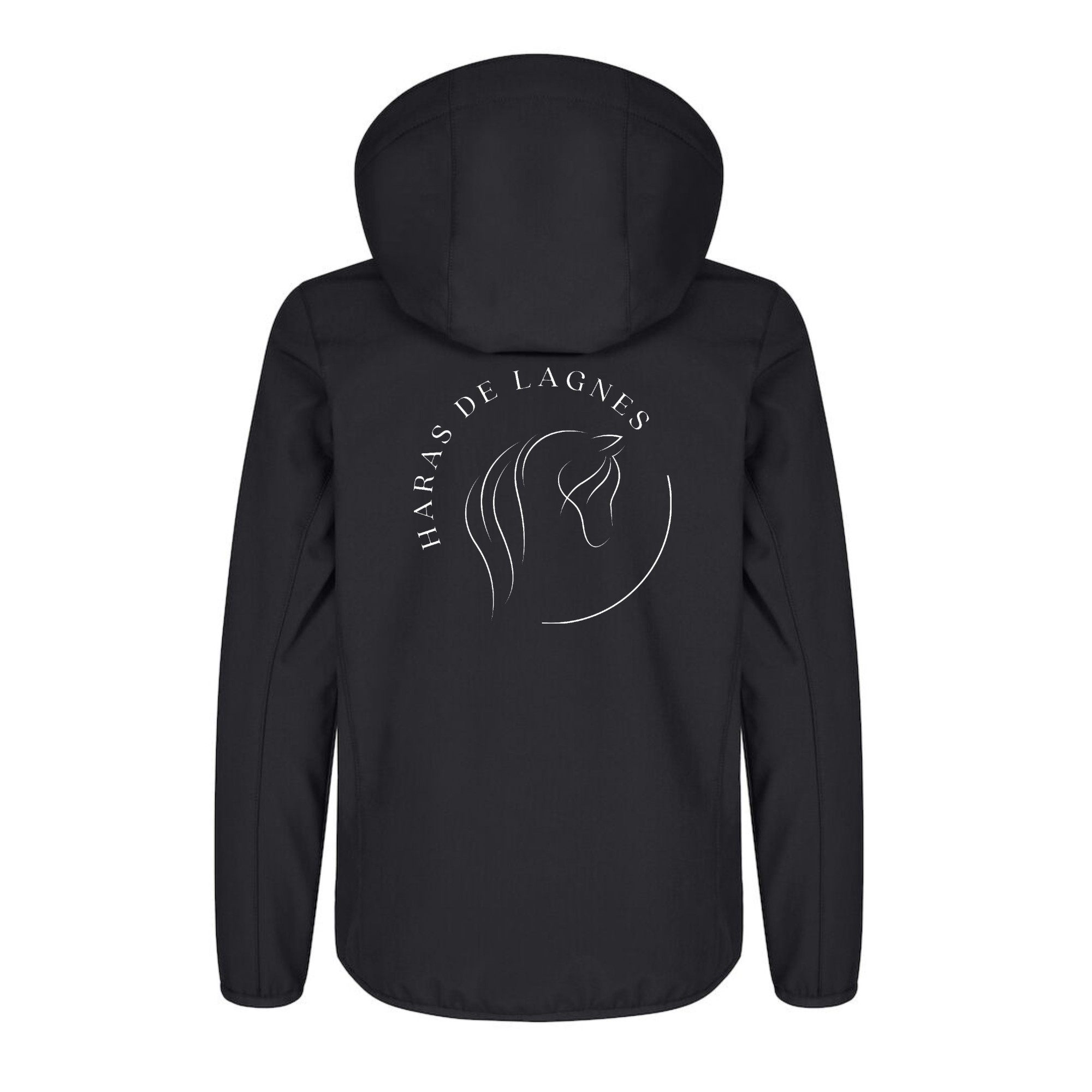 SOFTSHELL "Classic" (enfant) - Haras de Lagnes - Noir - 0200909 – Image 3