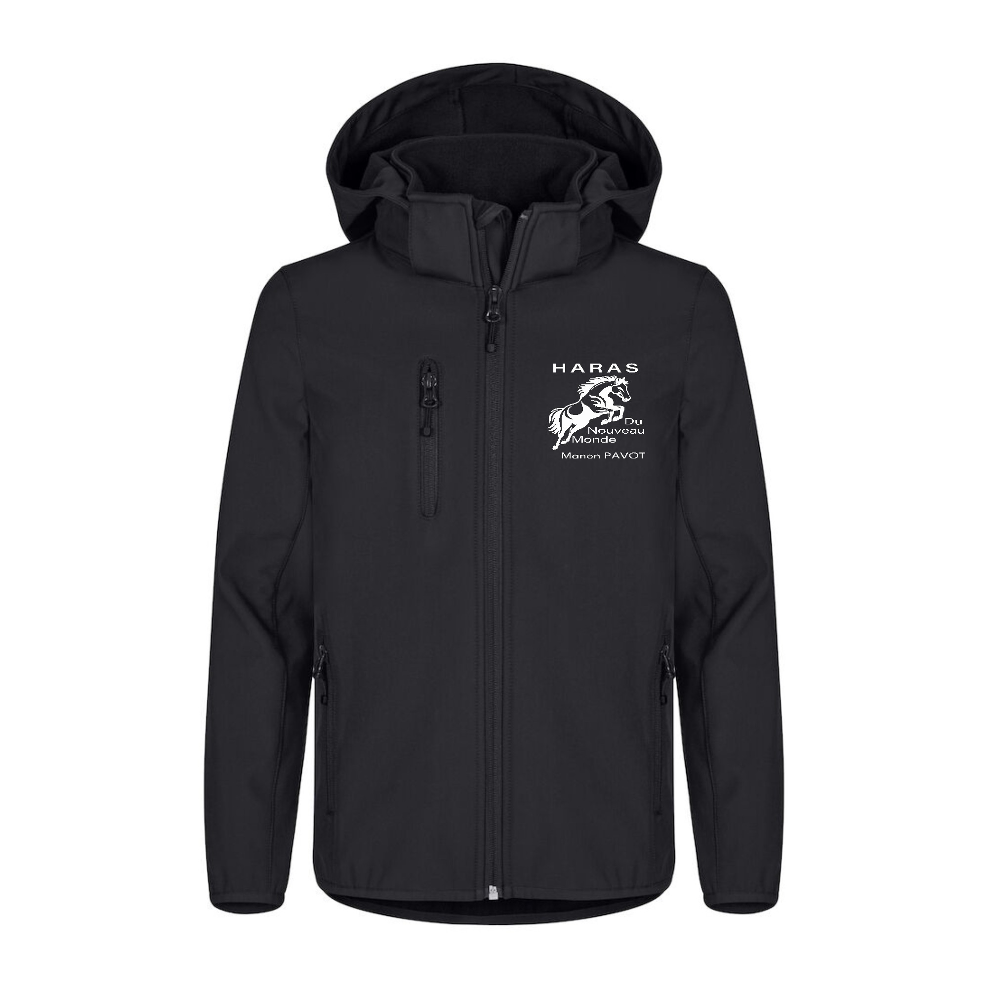 SOFTSHELL "Classic" (enfant) - Haras du nouveau monde - Noir - 0200909