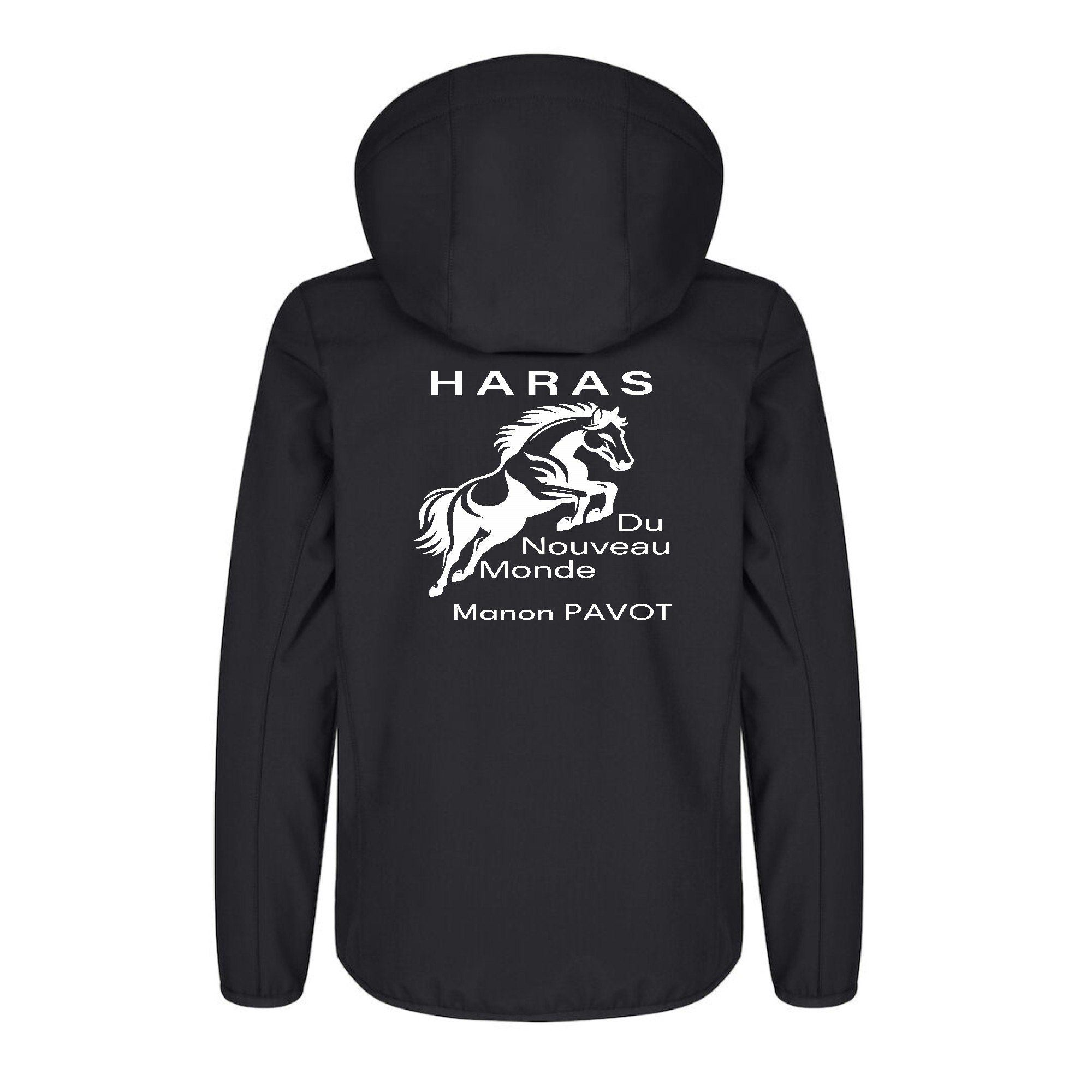 SOFTSHELL "Classic" (enfant) - Haras du nouveau monde - Noir - 0200909 – Image 3