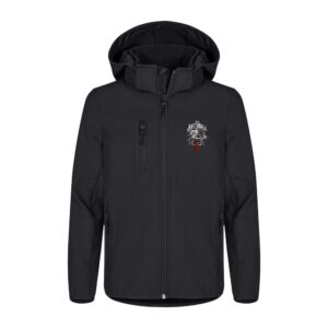SOFTSHELL "Classic" (enfant) - ECURIE ART'CABALL - Noir - 0200909