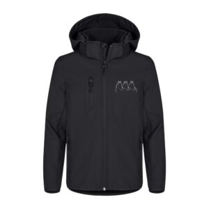 SOFTSHELL "Classic" (enfant) - Les Écuries du Domaine du Taillan - Noir - 0200909