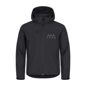 SOFTSHELL "Classic" (homme) - Les Écuries du Domaine du Taillan - Noir - 0200912