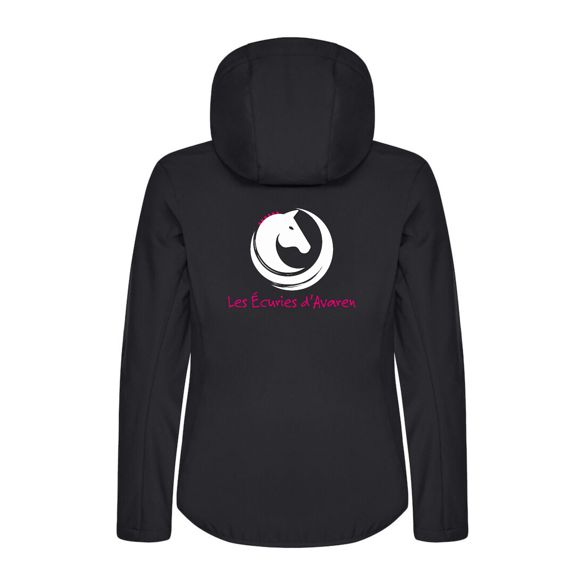 SOFTSHELL "Classic" (femme) - Les Ecuries d'Avaren - Noir - 0200917 – Image 3