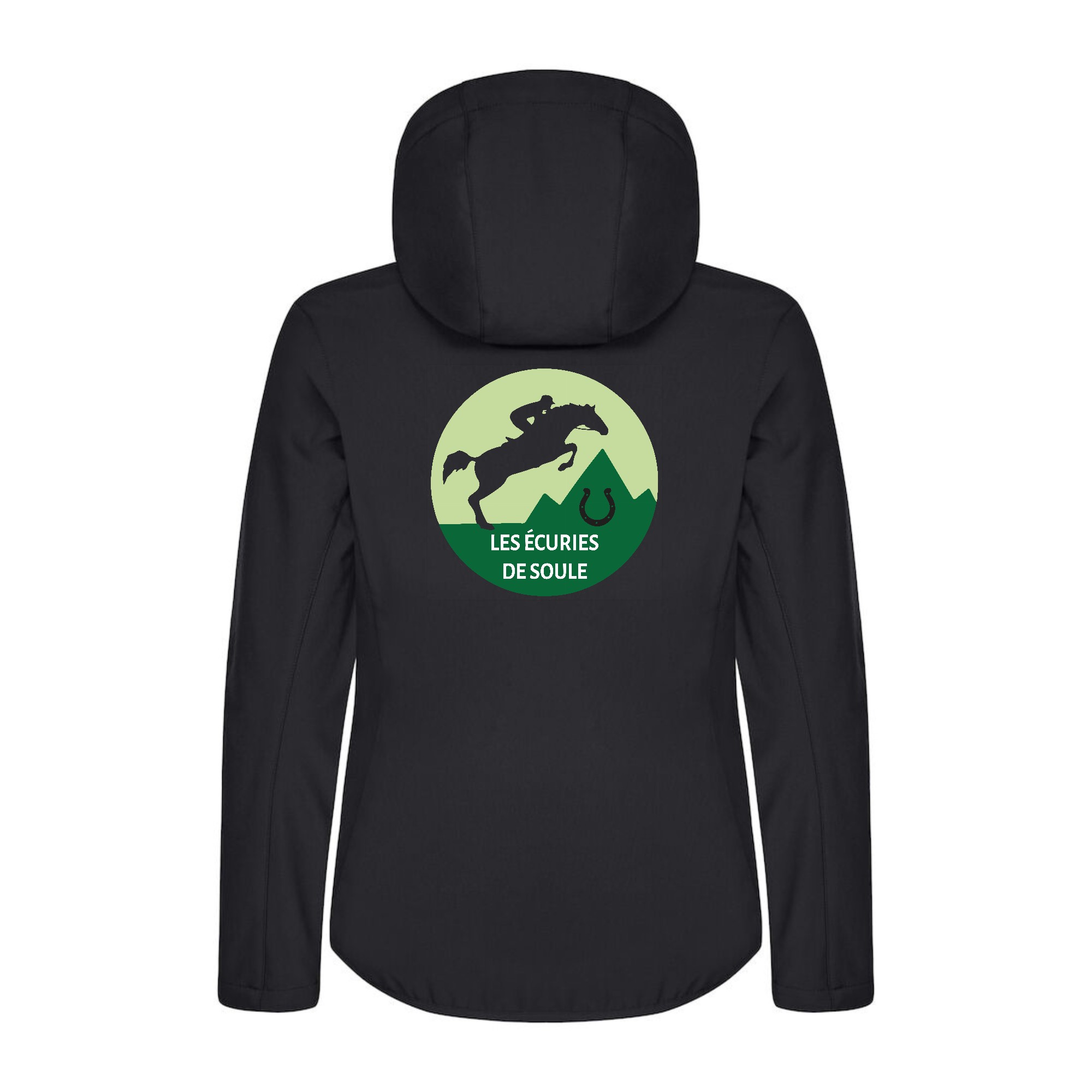SOFTSHELL "Classic" (femme) - Les écuries de Soule - Noir - 0200917 – Image 3