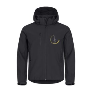 SOFTSHELL "Classic" (homme) - Limoges Couzeix Voltige - Noir - 0200912