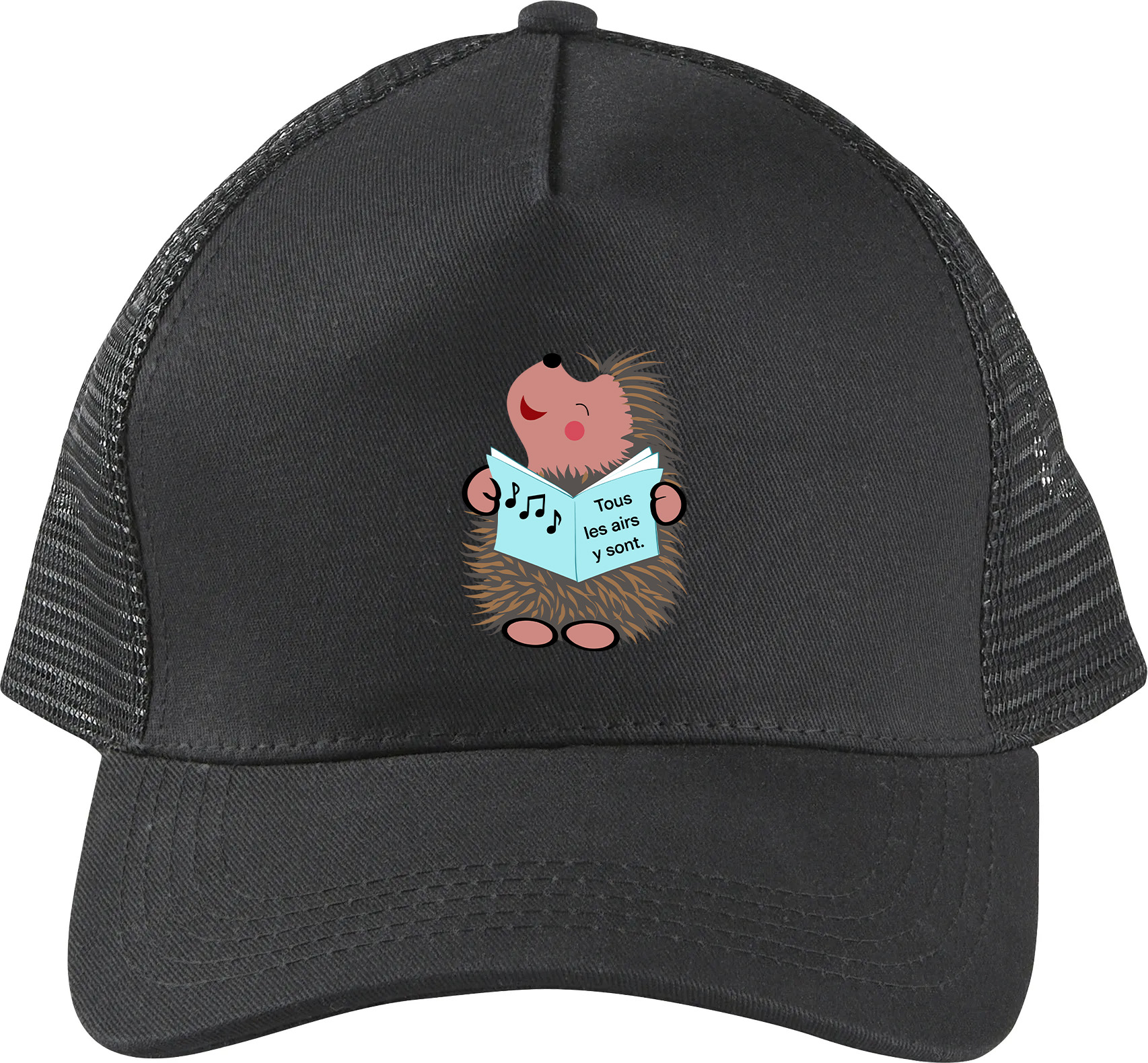 CASQUETTE BLINK - Harmonie Municipale de la Ferté Saint Aubin - Noir - 04451 – Image 5