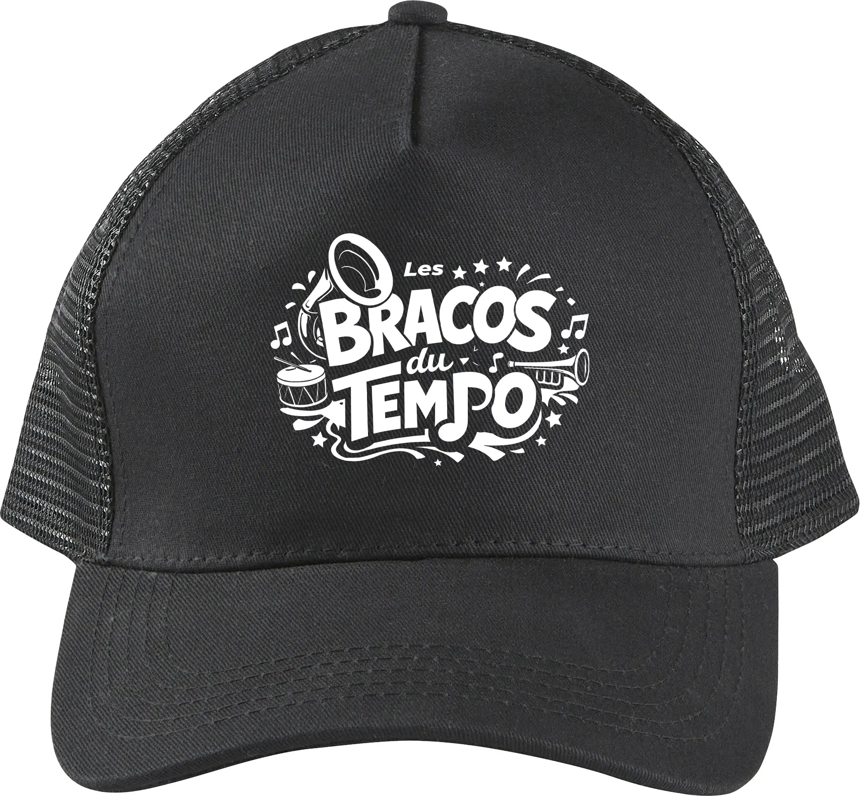 CASQUETTE BLINK - Harmonie Municipale de la Ferté Saint Aubin - Noir - 04451 – Image 4