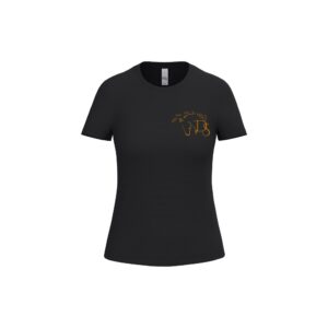 T-Shirt respirant (femme) - Les écuries Delescluse - Noir - IB301