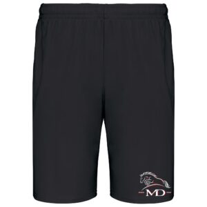 SHORT DE SPORT (adulte) - Les écuries MD - Noir - PA101