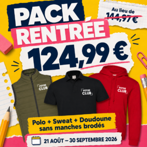 [PACK RENTREE] jusqu'au 30/09/2026  – Polo, Sweat, Doudoune sans manches - les ecuries du rucher - Navy - PACK003