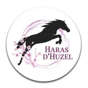 STICKER ROND - Haras d'Huzel - STI001