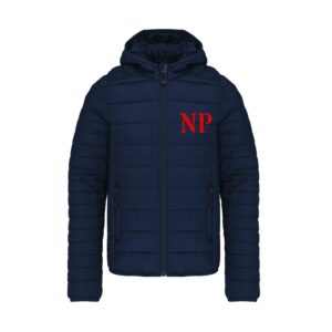 DOUDOUNE AVEC MANCHES ET CAPUCHE (enfant) - Association de vénerie du pavillon - Navy - K6112