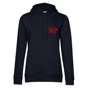 SWEAT A CAPUCHE (femme) – Association de vénerie du pavillon - Navy - BCW34B