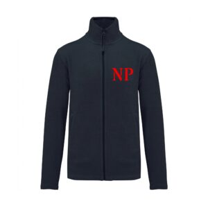 Veste micropolaire zippée (enfant) – Association de vénerie du pavillon - Navy – K920