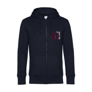 SWEAT ZIPPÉ (enfant) - Club hippique du Gévaudan - Navy - K455