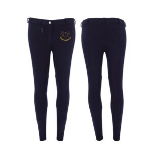Pantalon d'équitation RIDING WORLD (enfant) - EQUINAT MASSAGE MP - Navy - 989400