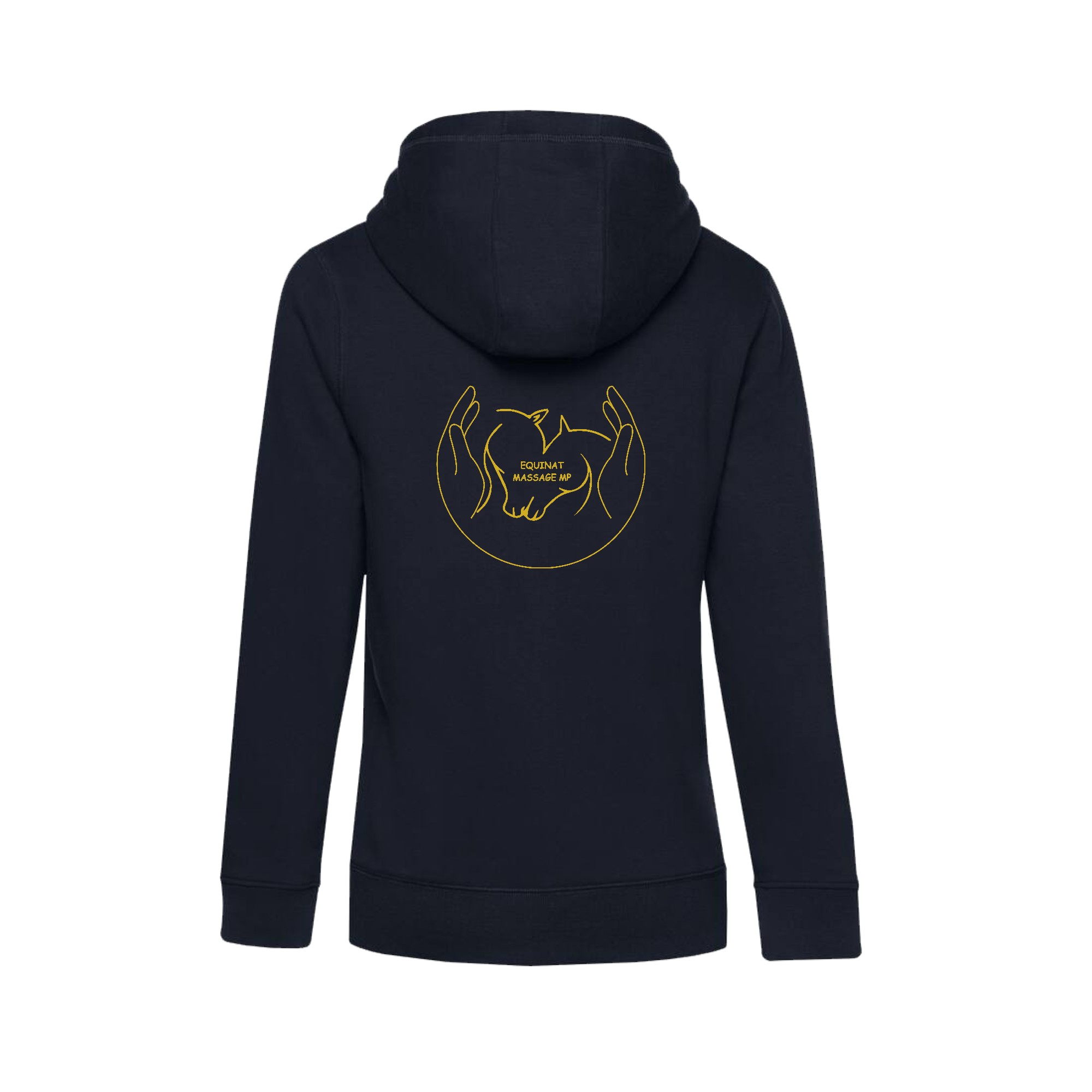 SWEAT ZIPPÉ (femme) - EQUINAT MASSAGE MP - Navy - BCW03Q – Image 3