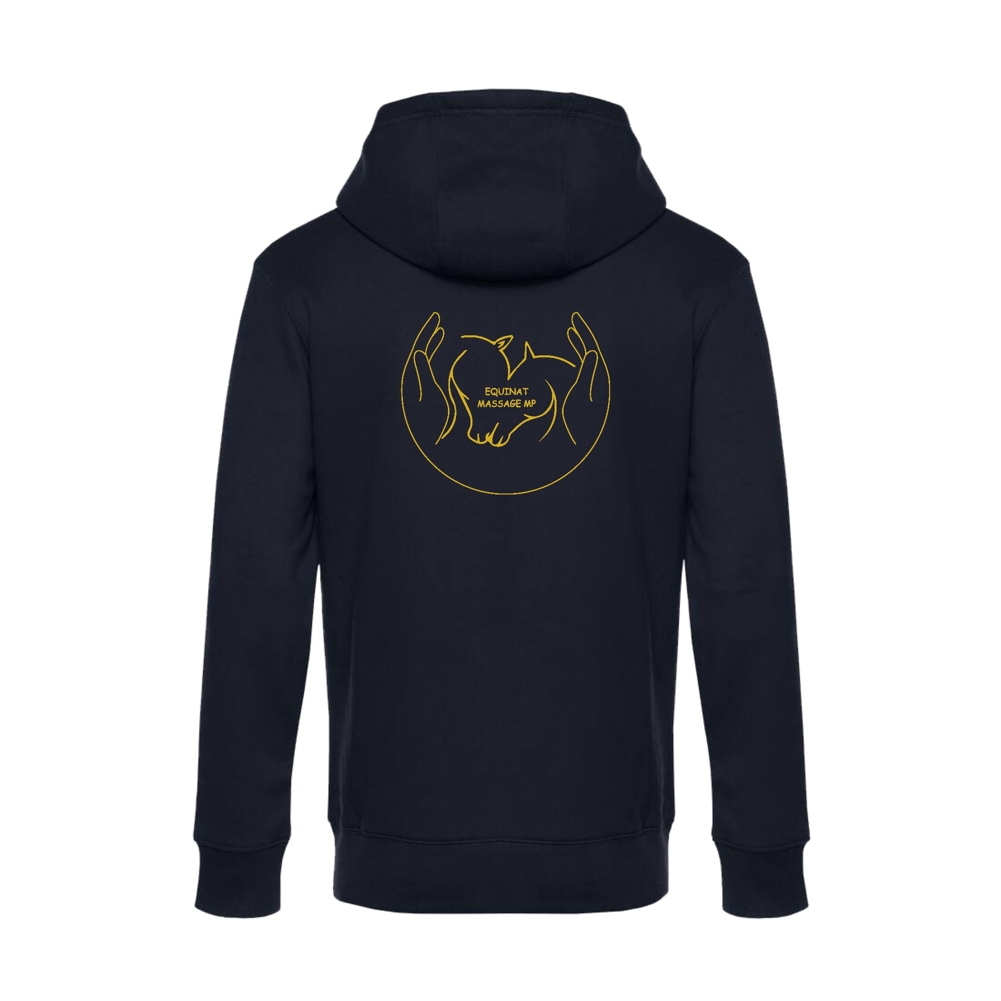 SWEAT ZIPPÉ (enfant) - EQUINAT MASSAGE MP - Navy - K455 – Image 3