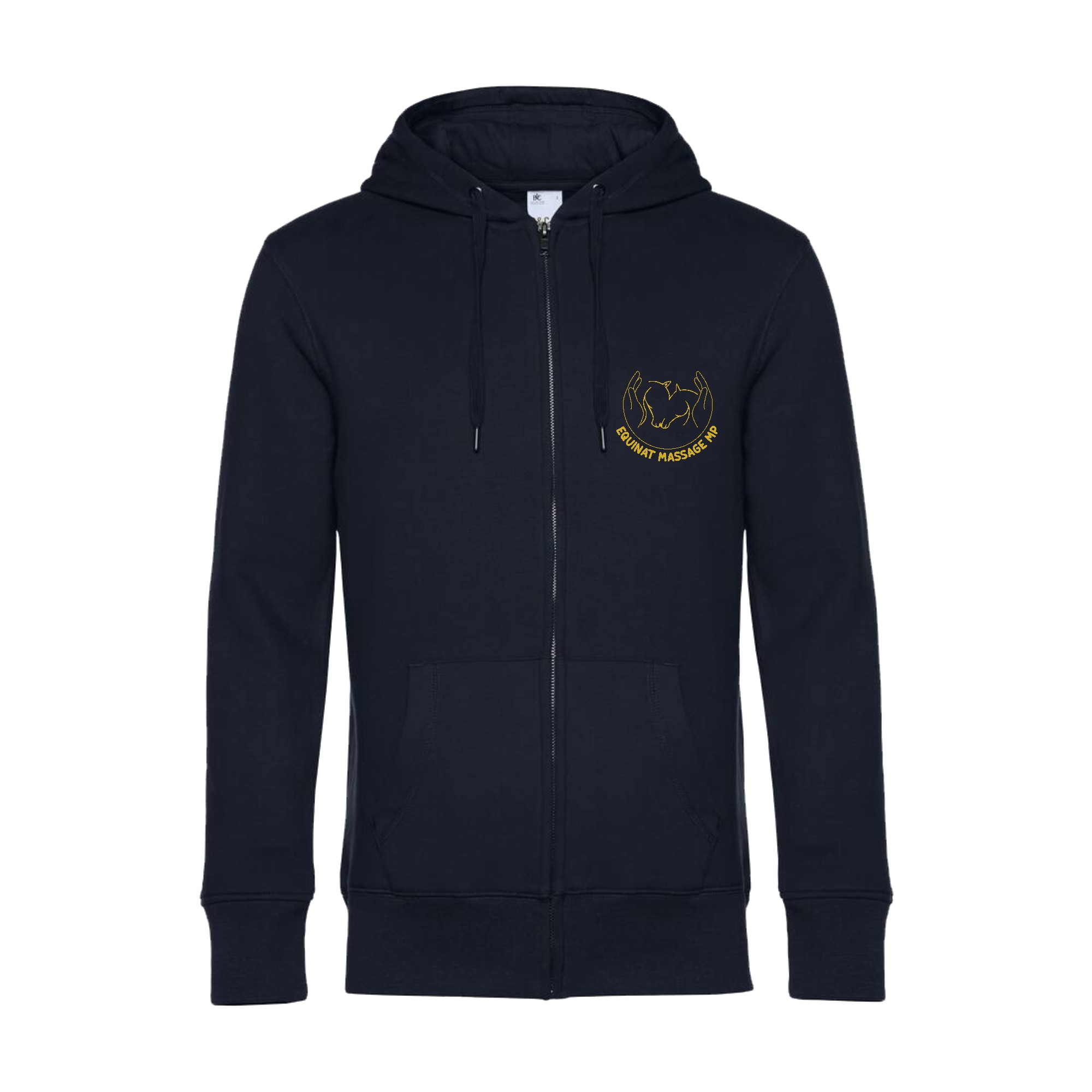 SWEAT ZIPPÉ (enfant) - EQUINAT MASSAGE MP - Navy - K455