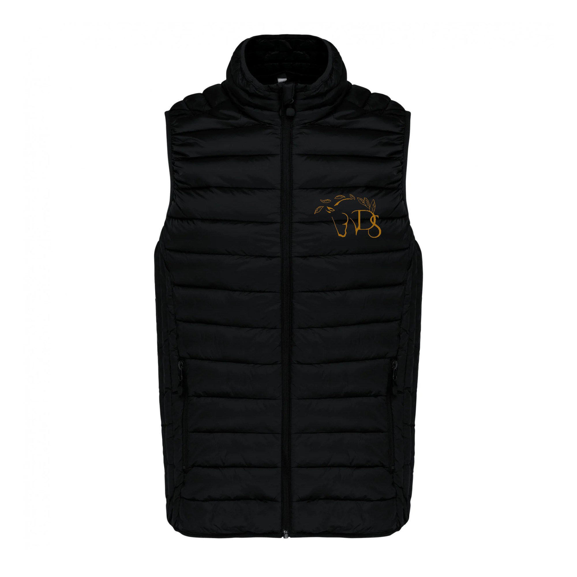 DOUDOUNE SANS MANCHES (homme) - Les écuries Delescluse - Noir - K6113