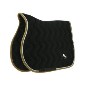 Tapis de selle EQUITHÈME "Polyfun" - Vibraye équitation - Noir - 20444