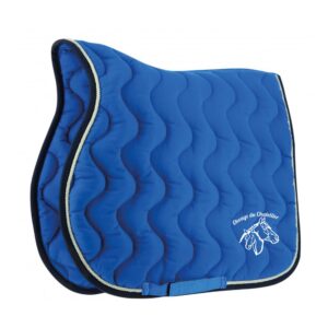 Tapis de selle EQUITHÈME "Polyfun" - Elevage du Chatellier - Bleu roi - 20444