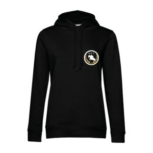 SWEAT A CAPUCHE (femme) – Société Hippique Yonnaise - Noir - BCW34B