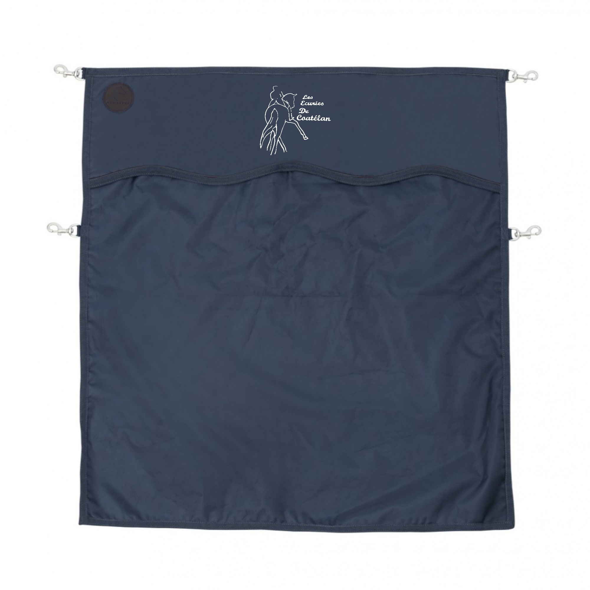 Rideau ou porte de box EQUITHÈME Premium - Les écuries de Coatélan - Navy - RP001