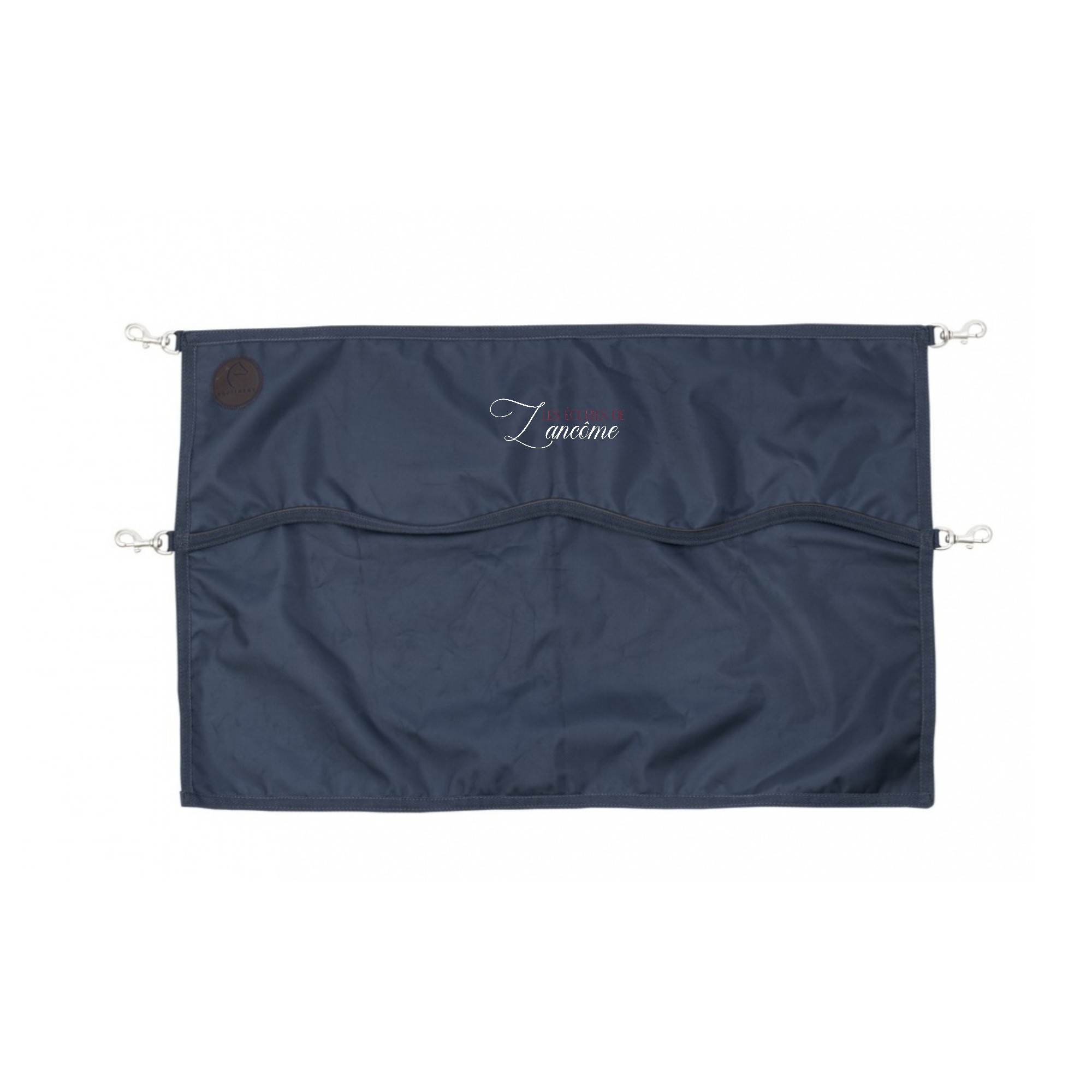 Rideau ou porte de box EQUITHÈME Premium - Les écuries de Lancôme - Navy - RP001 – Image 2